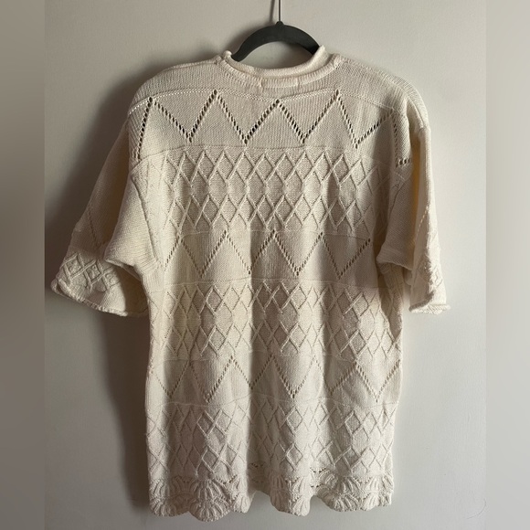 Vintage Heirlooms short sleeve sweater - Picture 5 of 6
